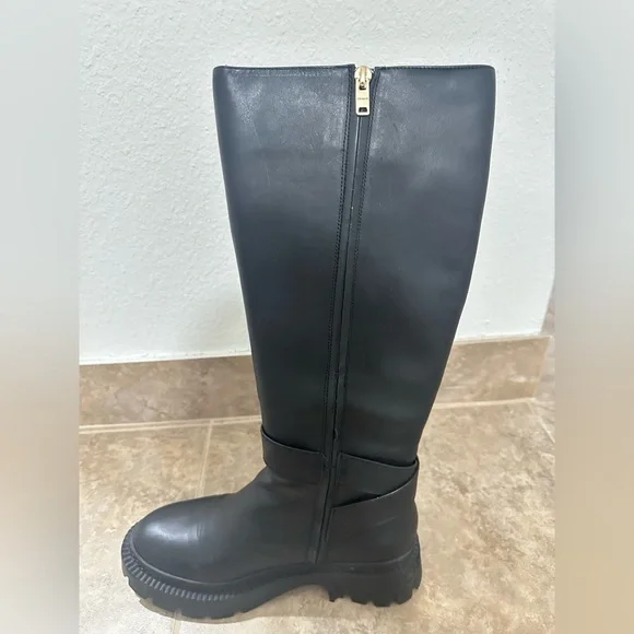 COACH James Leather Boot Black - Picture 8 of 16
